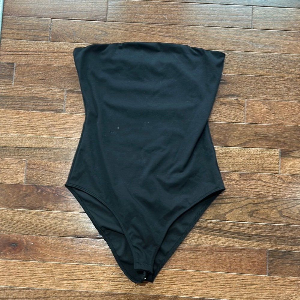 Forever 21 Black Bodysuit Top
